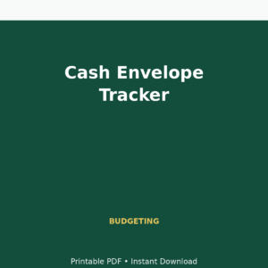 MoneyFlows Cash Envelope Tracker