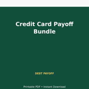 MoneyFlows Credit Card Payoff Bundle