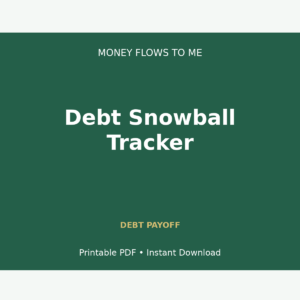 MoneyFlows Debt Snowball Tracker