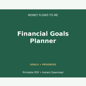 MoneyFlows Financial Goals Planner