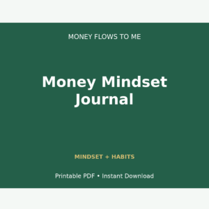 MoneyFlows Money Mindset Journal
