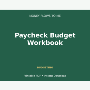 MoneyFlows Paycheck Budget Workbook