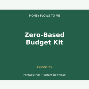 MoneyFlows Zero-Based Budget Kit